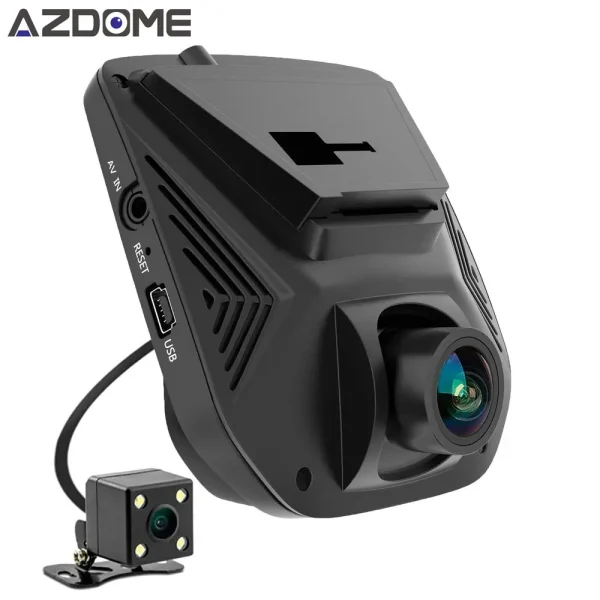 Azdome A305D Dual Lens FHD 1080P Car DVR Novatek 96658 LCD Screen Sony IMX323 Car Video Recorder Dash Cam With Rear Camera