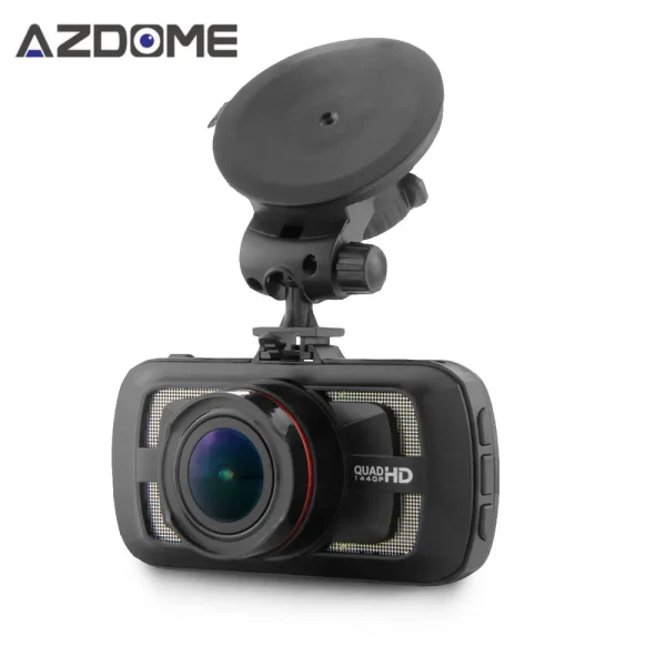 Azdome DAB205 Car DVR Camera Ambarella A12 Chip HD 1440p 30fps Video Recorder With G-sensor HDR ADAS Cycle Recording Dash Cam