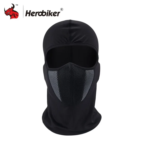 HEROBIKER Balaclava Motorcycle Face Mask Outdoor Motor Helmet Bandana Hood Ski Sport Neck Full Face Mask Windproof Dustproof