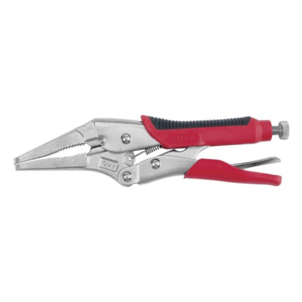 YATO Long Nose Jaw Locking Pliers Cd Type 220mm YT-2156-One Size